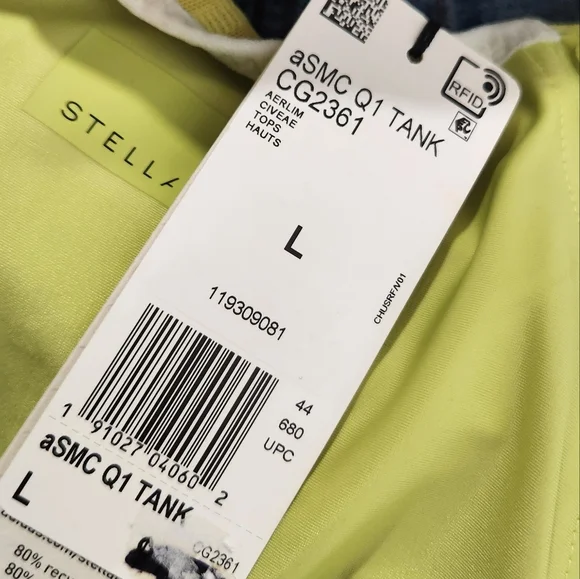 Adidas by Stella McCartney Yellow Tank Top - Picture 7 of 10